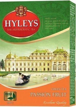 Чай зелений Hyleys Плід пристрасті з ароматом маракуї цейлонський листовий 100 г HYL-PFG-100 фото