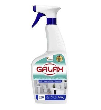 Засіб для миття ванної кімнати та сантехніки Galax das Power Clean 500 мл GLX-BATH-PC фото
