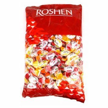 Карамель Roshen Джус мікс з фруктовою начинкою 1 кг RSH-JMX-100 фото