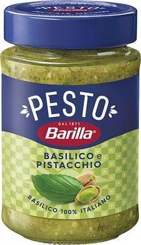 Соус Pesto Barilla Basilico e Pistacchio з базиліком та фісташками 190 г скло Італія BAR-PST-PIS фото