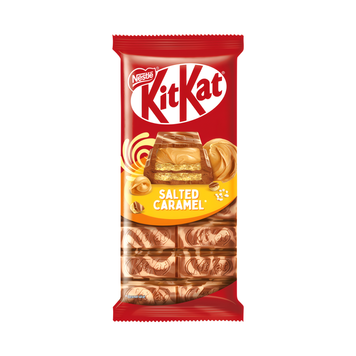 KitKat шоколад молочний Salted Caramel з вафлею 99 г KitKat шоколад молочний Salted Caramel з вафлею 99 г фото