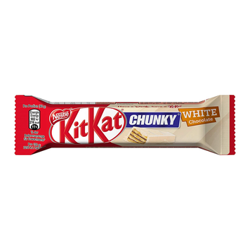 Вафлі KitKat Chunky White з білою глазур&rsquo;ю 40 г Вафлі KitKat Chunky White з білою глазур&rsquo;ю 40 г фото