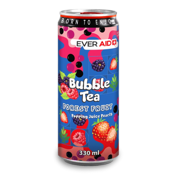 Напій безалкогольний Ever Aid Bubble Tea Forest Fruit 0,33 л Напій безалкогольний Ever Aid Bubble Tea Forest Fruit 0,33 л фото