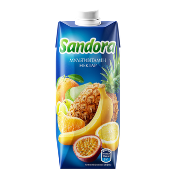Нектар Sandora Мультивітамін 0,5 л стерилізований Нектар Sandora Мультивітамін 0,5 л стерилізований фото