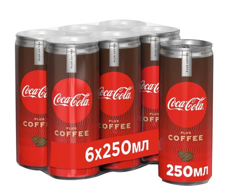 Напій безалкогольний Coca-Cola Plus Coffee 0.25 л CCL-COF-250 фото