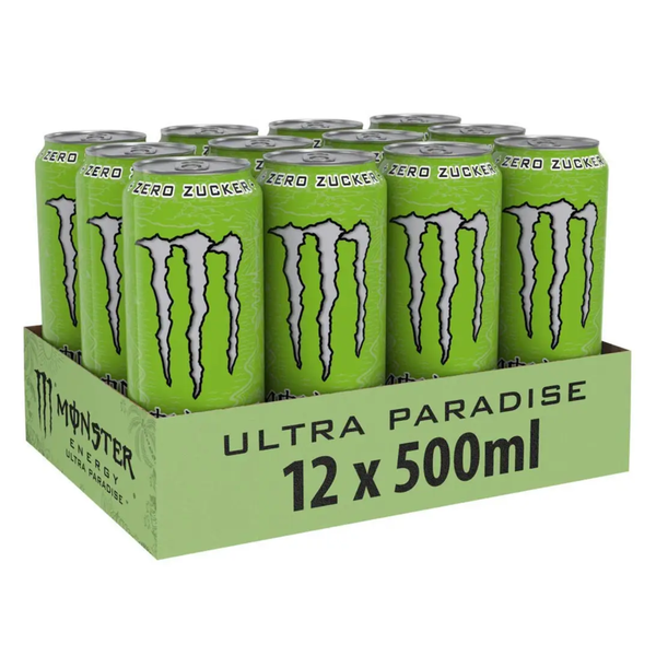 Monster Energy Ultra Paradise 500ml , 500мл , Енергетик Monster Energy Ultra Watermelon 500ml, Енергетик Монстр Ультра Ватермелон 500мл фото